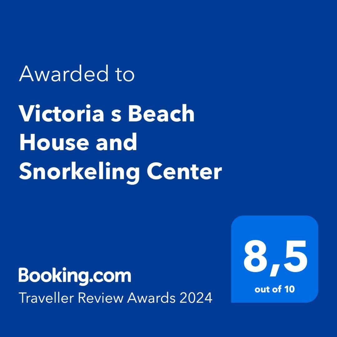 Victoria S Beach House And Snorkeling Center Flowers Bay Exterior foto